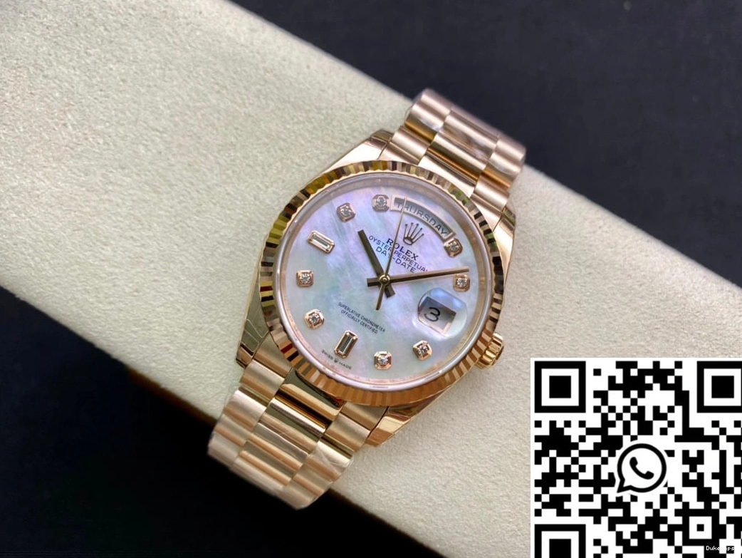 Rolex Day Date Dial Factory Mother-Of-Pearl M128235-0029 EW White 1212